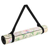 Замшевий двошаровий килимок для йоги 183x61x0.3 см Record FI-5662-30, фото 9