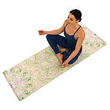 Замшевий двошаровий килимок для йоги 183x61x0.3 см Record FI-5662-30, фото 7