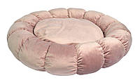 Лежак круглый 43х13 см розовый
