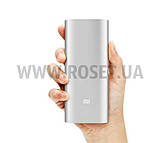 Портативний заряд - Power Bank Xiaomi Mi Silver 16 000 mAh, фото 4