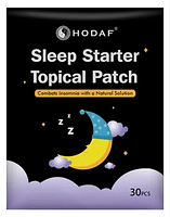 Пластырь для сна, улучшения сна, от бессонницы с мелатонином Sleep Starter Topical Patch - Hodaf