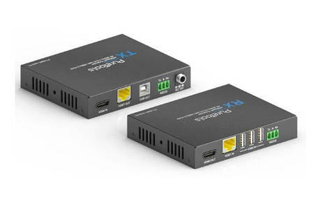 Подовжувач HDMI KVM 4K по витій парі на 100 м PureLink PT-HDBT-1002, фото 1