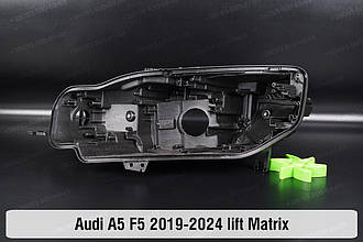 Корпус фари Audi A5 F5 Matrix (2019-2024) II покоління рестайлінг лівий