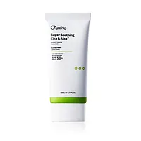 Успокаивающий солнцезащитный крем с центеллой Jumiso Super Soothing Cica & Aloe Sunscreen SPF50+/PA++++ 50 мл