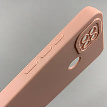 Чохол для Xiaomi Redmi 9C чохол однотонний із захистом камери на телефон сяомі редмі 9с бежевий s2l, фото 4