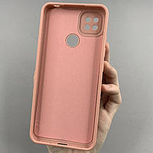Чохол для Xiaomi Redmi 9C чохол однотонний із захистом камери на телефон сяомі редмі 9с бежевий s2l, фото 3
