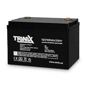 Trinix 12V100Ah/20Hr AGM Акумуляторна батарея 12В 100Аг свинцево-кислотна (44-00047), фото 1