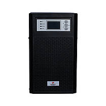 Джерело безперебійного живлення KRF-T1000VA/1KW(LCD)Ex Pro Online UPS Kraft (42-00015), фото 4