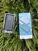 Потужний Power Bank 25000 mAh з вбудованими кабелями