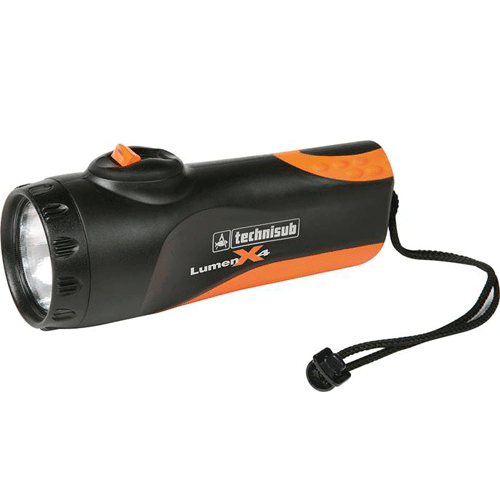 Підводний ліхтар Technisub Lumen X4 помаранчевий, фото 1