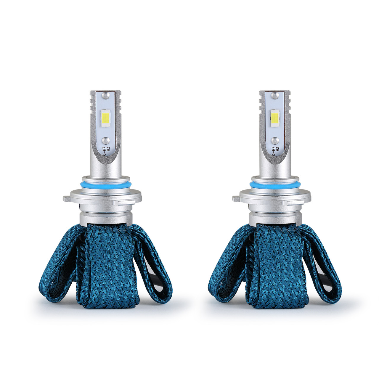 LED лампи HB3 / 9005 F3-3570, 10000 лм, 50 Вт, 6500K, пасивне охолодження (2 шт.)