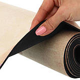 Килимок для йоги замшевий двошаровий Слон та Сад 183x61x0.3 см Record FI-5662-39, фото 5