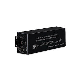 Медіаконвертер micro-mini+PoE LNK-M3011SFP-PD E-LINK (73-00137)