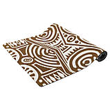 Килимок для йоги замшевий двошаровий 183x61x0.3 см Record FI-5662-40, фото 2