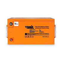 Акумуляторна батарея гелева 12В 200Аг Trinix TGL12V200Ah/20Hr GEL Super Charge (44-00064), фото 3