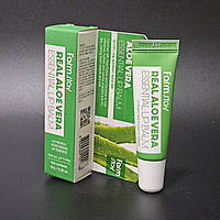 Увлажняющий бальзам для губ с алоэ, FarmStay Real Aloe Vera Essential Lip Balm, 10 мл