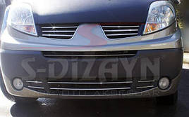Накладки на решітку радіатора Renault Trafic 2007-2015
