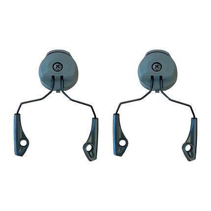 Адаптер ACM Headset Helmet Rail Olive для навушників Howard Leight Impact Sport (ACM-IS-G), фото 1