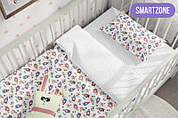 Комплект детского постельного белья белый 363679
