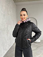 Куртка женская плащевка на силиконе 42-44; 46-48; 50-52 "WORLD OF WOMAN" от поставщика