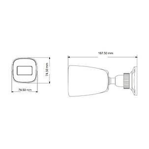 IP-відеокамера 2Mp TVT TD-9421S3B (D/PE/AR2) White f=2.8mm (77-00145), фото 3