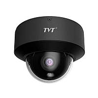 IP-відеокамера 4Mp TVT TD-9541E3 (D/PE/AR2) Black f=2.8mm (77-00161)