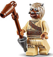 Lego Tusken Raider из серии Star Wars фигурка с шипами на голове 912283