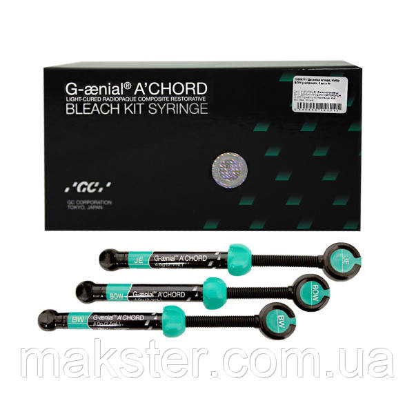 G-AENIAL A'CHORD Bleach Kit, набір  3 шприци (BW, BOW, JE)