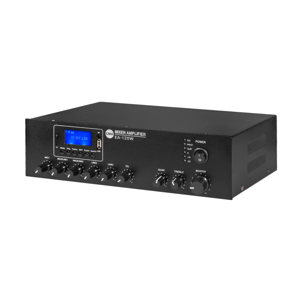 Мікшуючий підсилювач CMX EA-120W, 1 зона, Wi-Fi, 19'' (17-00016)