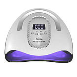 Професійна лампа UV/LED Sun S5 на 280 Вт. зі знімним дном та дисплеєм - для сушіння всіх видів покриттів, фото 3