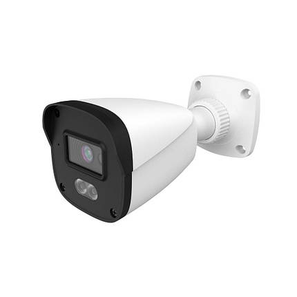 IP-відеокамера 4Mp TVT TD-9441S4L-C(D/PE/AW1) White f=2.8mm, ІЧ+LED-підсвічування, з мікрофоном (77-00324), фото 1