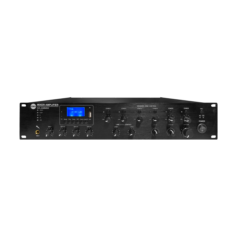 Мікшуючий підсилювач CMX DA-240MW, 6 зон, Wi-Fi, 19'' (17-00019)