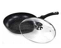 Качественная сковорода с антипригарным покрытием Bohmann 26 см 1014-26-MRB сковорода для жарки с толстым дном