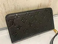 Louis Vuitton Monogram Empreinte Leather Zippy Wallet, женский кошелёк