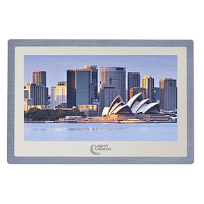 Відеодомофон SYDNEY FHD SILVER/WHITE Light Vision (82-00234), фото 1