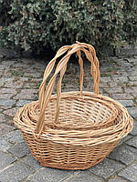 Комплект кошиків «Натуральний коса»