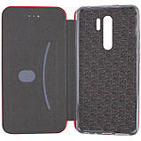 Шкіряний чохол-книжка Classy для Xiaomi Redmi 9 Червоний, фото 2