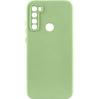 Чехол Silicone Cover Lakshmi Full Camera (A) для Xiaomi Redmi Note 8T, Зеленый / Pistachio
