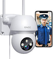 GNCC Внешняя камера безопасности K1 360° PTZ с автоматическим слежением
