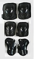 Комплект защиты Sports Helmet 3 в 1 размер S-M Черный 3-7 лет (C 64612/03)