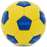 М'яч футбольний UKRAINE International Standart FB-9310 №2 PU жовтий