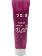 ZOLA Крем-скатка для бровей Brow exfoliating peeling cream 100 ml