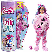 Barbie Cutie Reveal HJL59 Кукла Барби Сюрприз Милый Ленивец