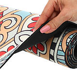 Замшевий двошаровий килимок для йоги 183x61x0.3 см Record FI-5662-46, фото 4