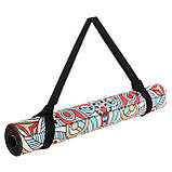 Замшевий двошаровий килимок для йоги 183x61x0.3 см Record FI-5662-46, фото 7