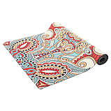 Замшевий двошаровий килимок для йоги 183x61x0.3 см Record FI-5662-46, фото 2