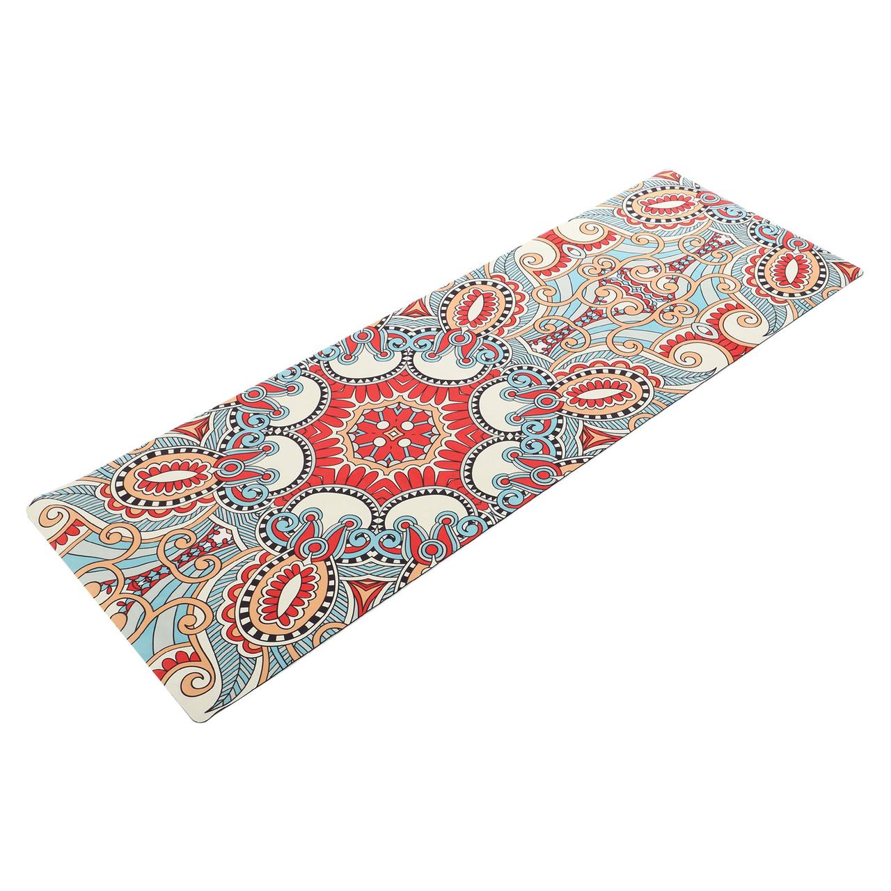 Замшевий двошаровий килимок для йоги 183x61x0.3 см Record FI-5662-46, фото 1