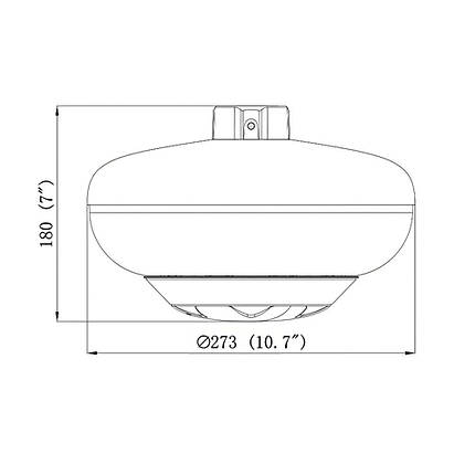 IP-відеокамера панорамна мультисенсорна 2Mp*4 TVT TD-6324E3 (D/PE/AR2) f=4mm (77-00306), фото 3