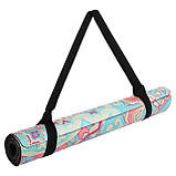 Замшевий двошаровий килимок для йоги 183x61x0.3 см Record FI-5662-47, фото 7