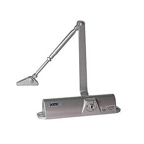 Дверний доводчик Dortec DT-83H Silver з фіксацією дверей у відчиненому положенні (63-00033), фото 3